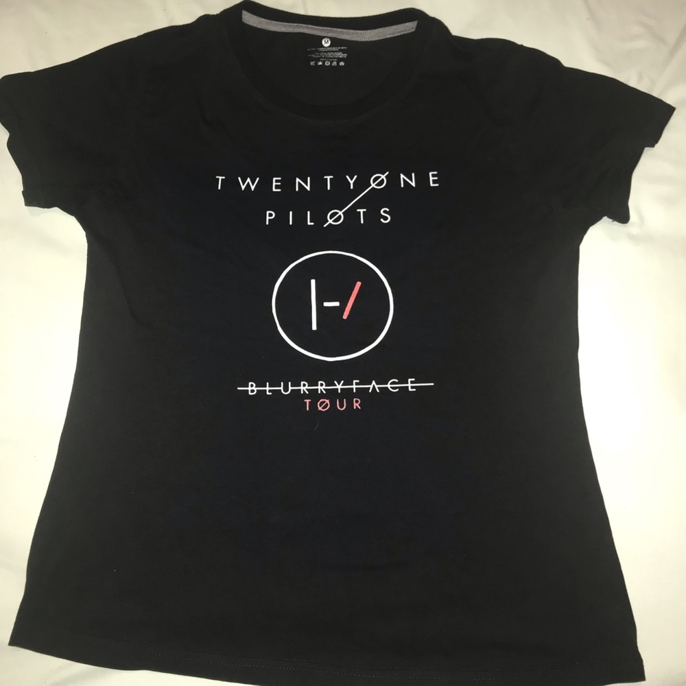 100% cotton twenty one pilots shirt